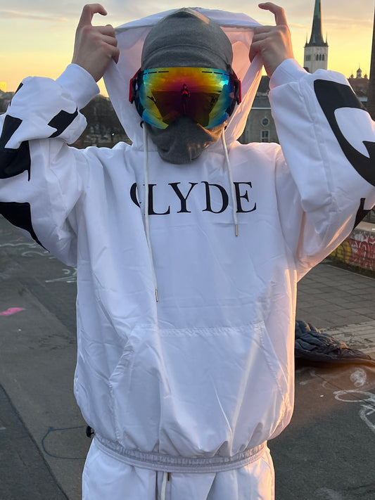 Glyde hoodie white