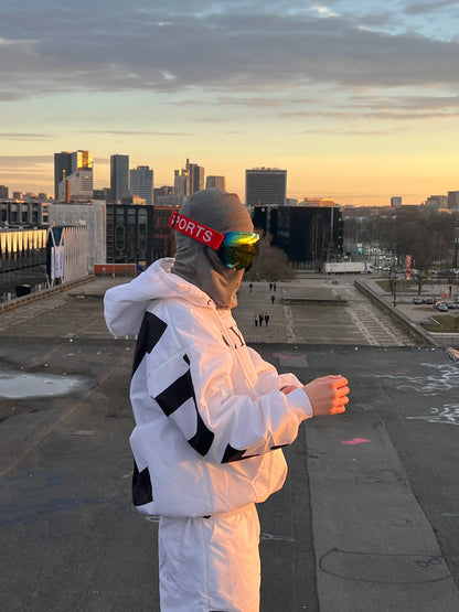 Glyde hoodie white